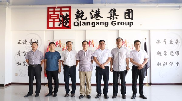 海港区政府领导莅临乾港 海港区政府领导莅临乾港