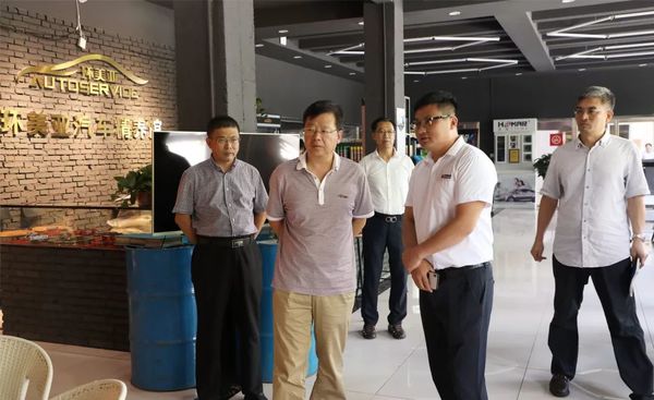 海港区政府领导莅临乾港 海港区政府领导莅临乾港