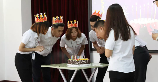 乾港集团8月员工生日会 乾港集团8月员工生日会